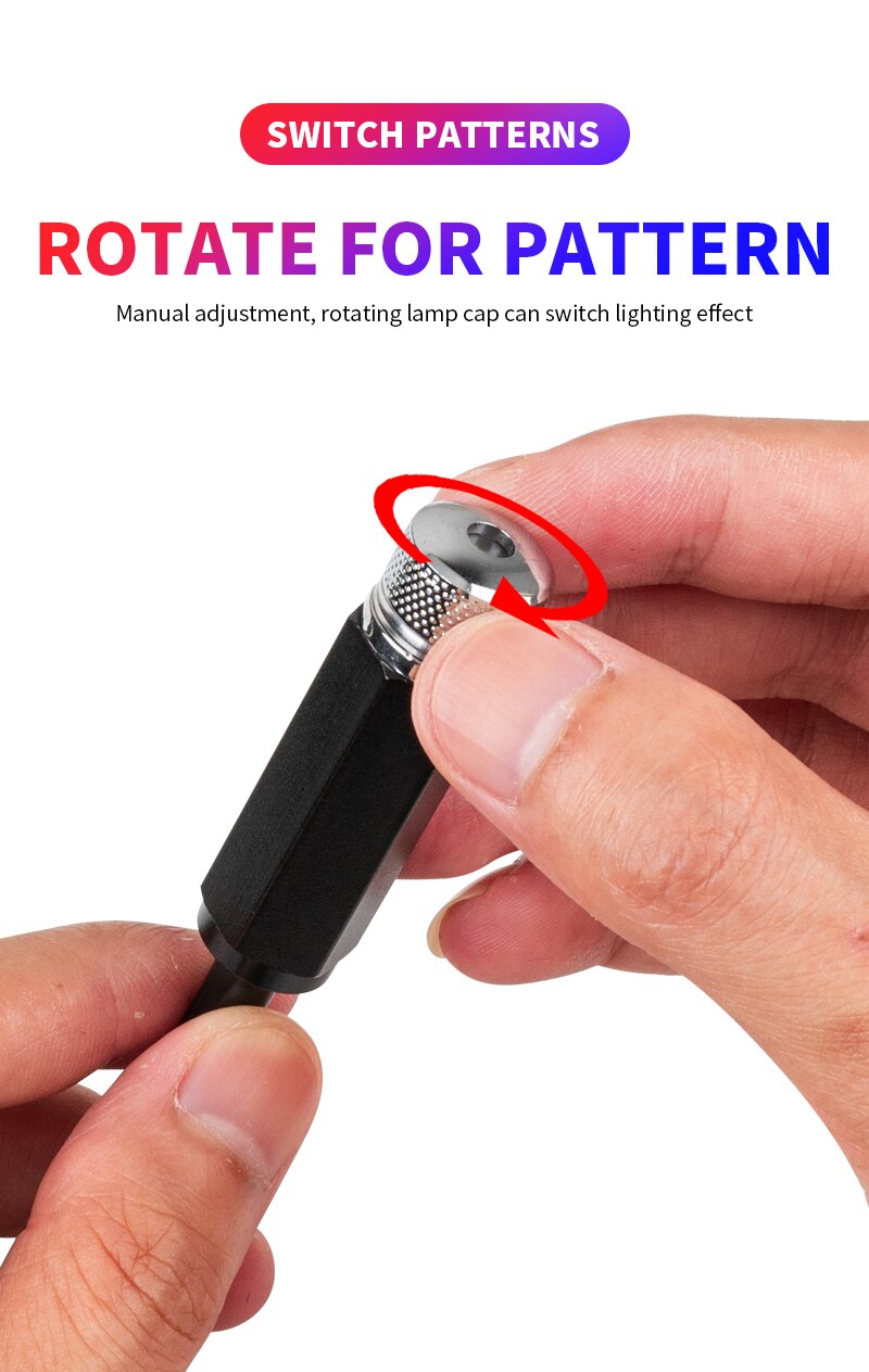 LED Starry Sky Lamp Car Laser Star Roof Light 5V USB Powered Galaxy Star Atmosphere Light Projector Lamp For Room Ceiling Decor