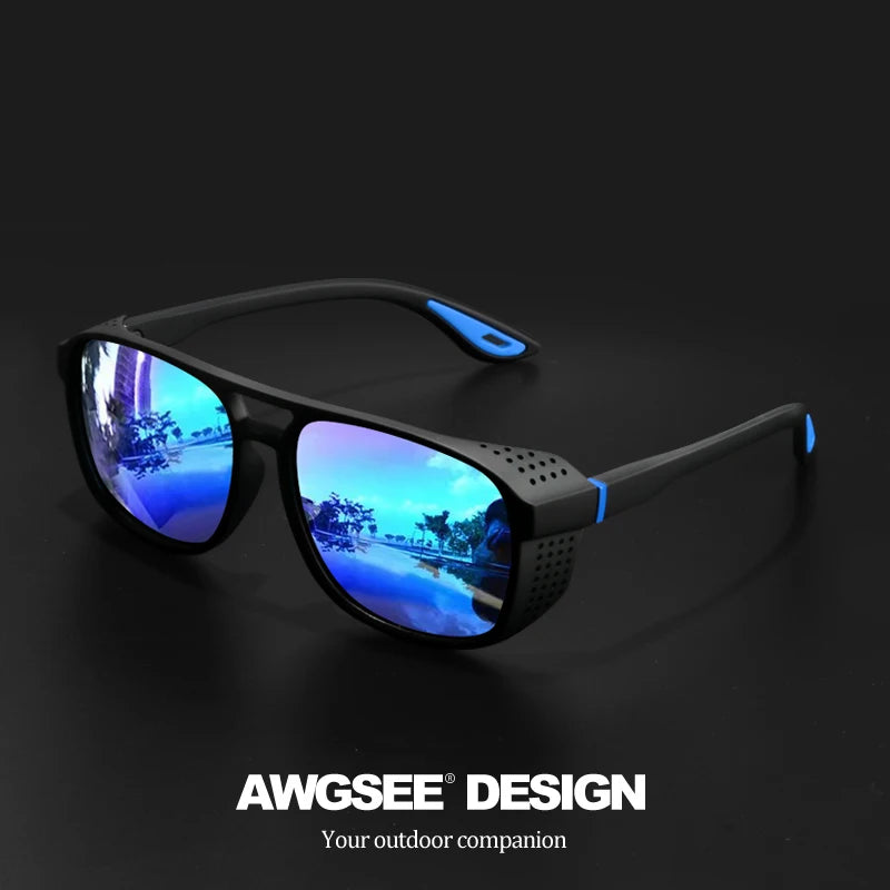 Professional Sports Sunglasses - Polarized Windproof UV400 for Cycling Running Outdoor Enthusiasts UV400