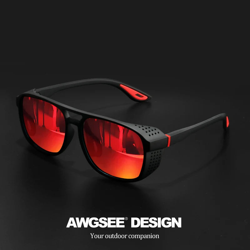 Professional Sports Sunglasses - Polarized Windproof UV400 for Cycling Running Outdoor Enthusiasts UV400